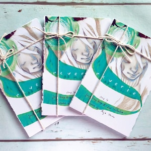 Reverie - concertina book zine artbook illustrated book foldout comic graphic novel