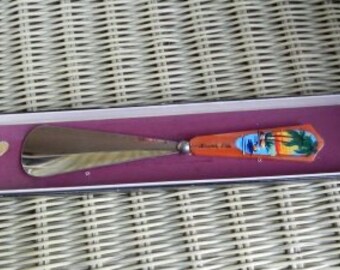 Vintage Handpainted Souvenir Shoehorn from Miami Florida!