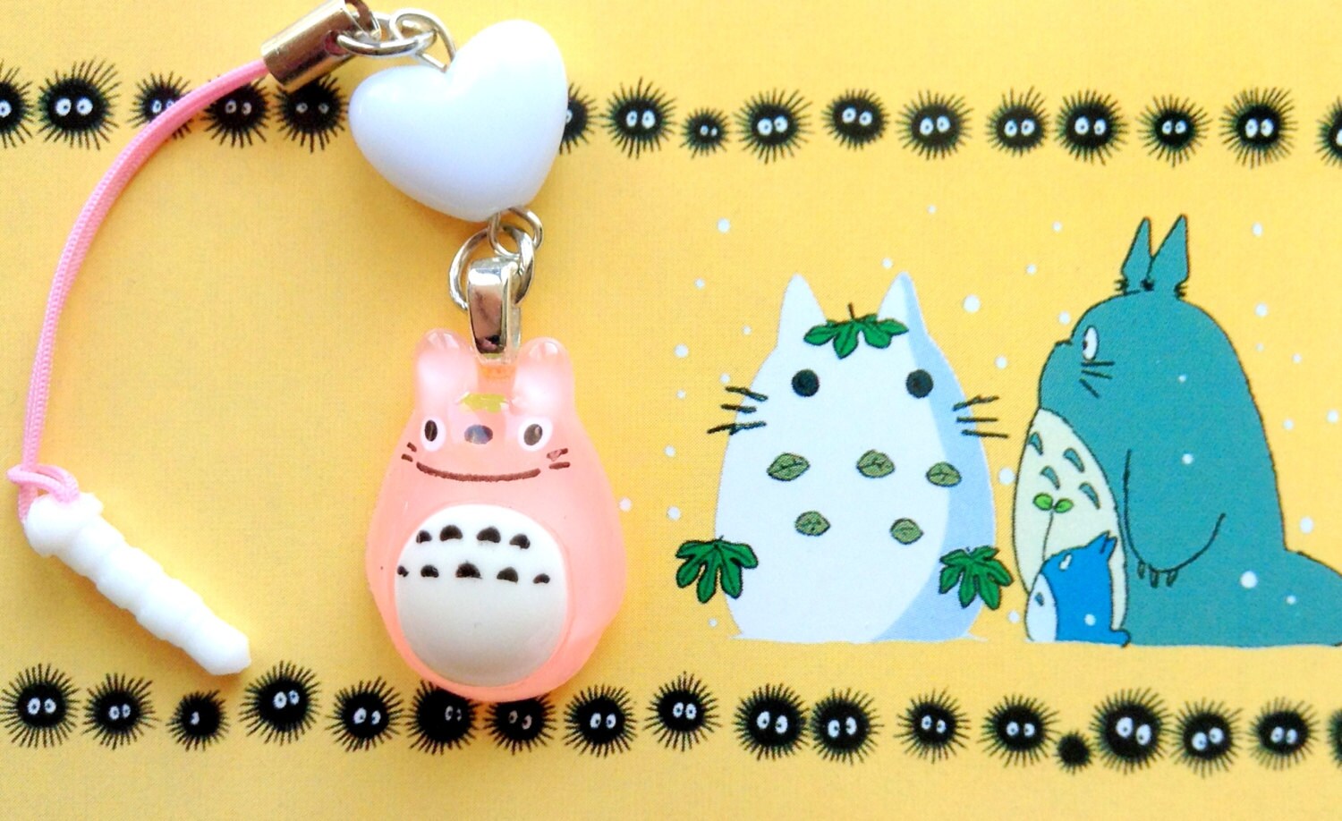 Totoro Dust Plug Anime Charm My Neighbor Totoro Phone Charm