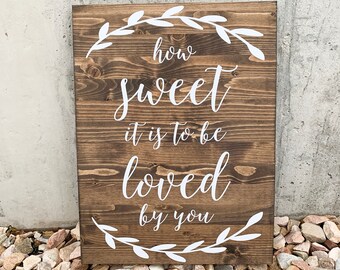 How Sweet It Is Sign Etsy