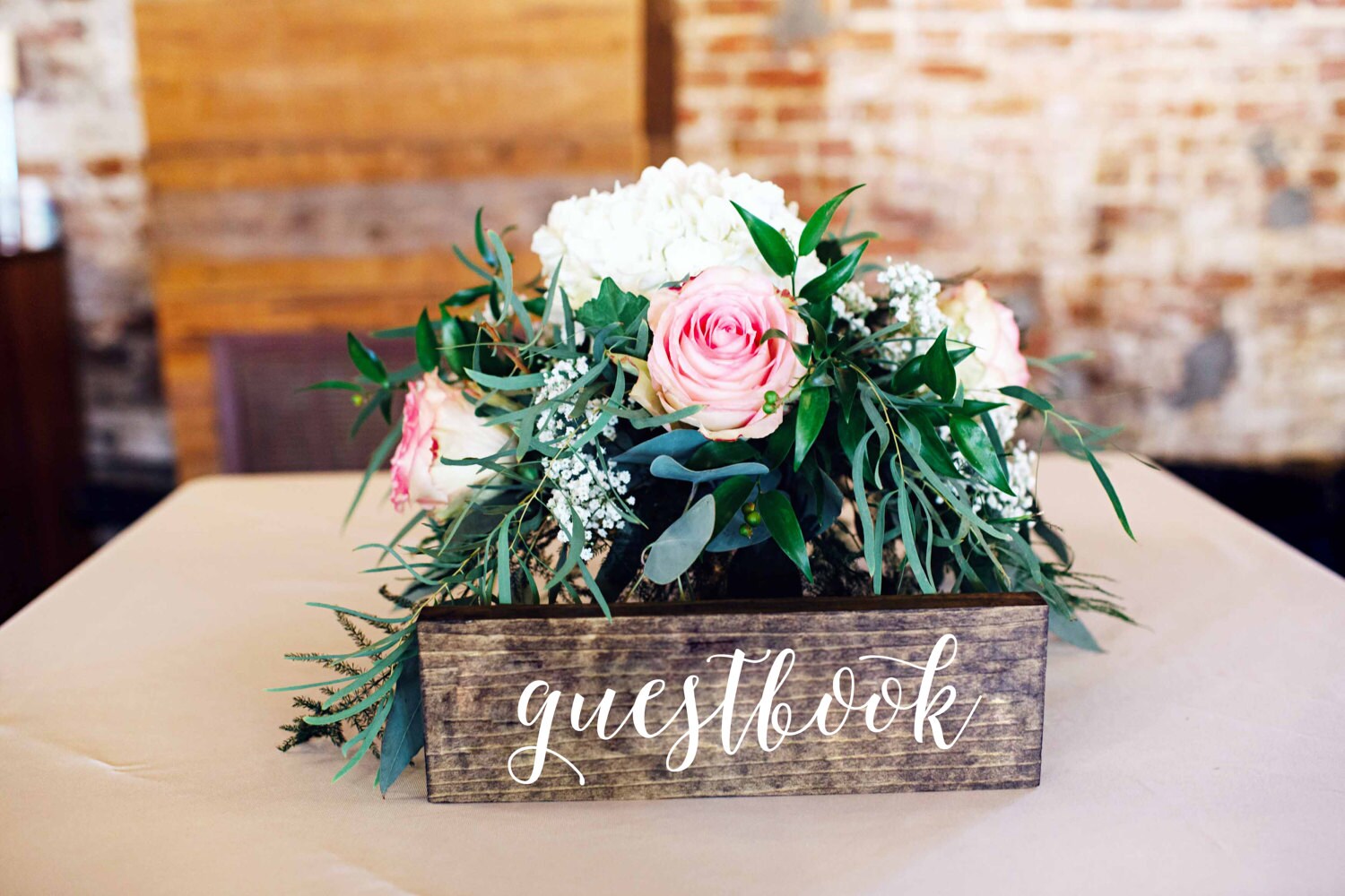 Guestbook Sign - Wedding Guestbook sign - wood guestbook - Wooden Wed…