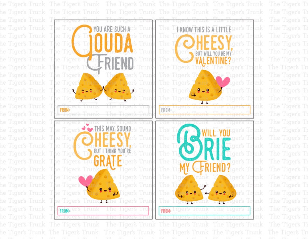 Brie Mine, Print at Home Cheesy Valentine Card, Cheese Lover Gift, DIY