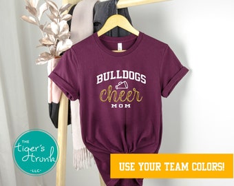 Personalized Cheer Shirt, Cheer Gifts, End of the Year Gift, Cheer Mom, Cheer Shirts, Cheerleader Gifts, Cheerleading, Custom Game Day