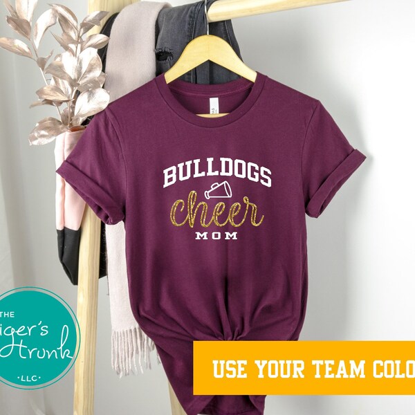 Glitter Cheer Shirt Etsy