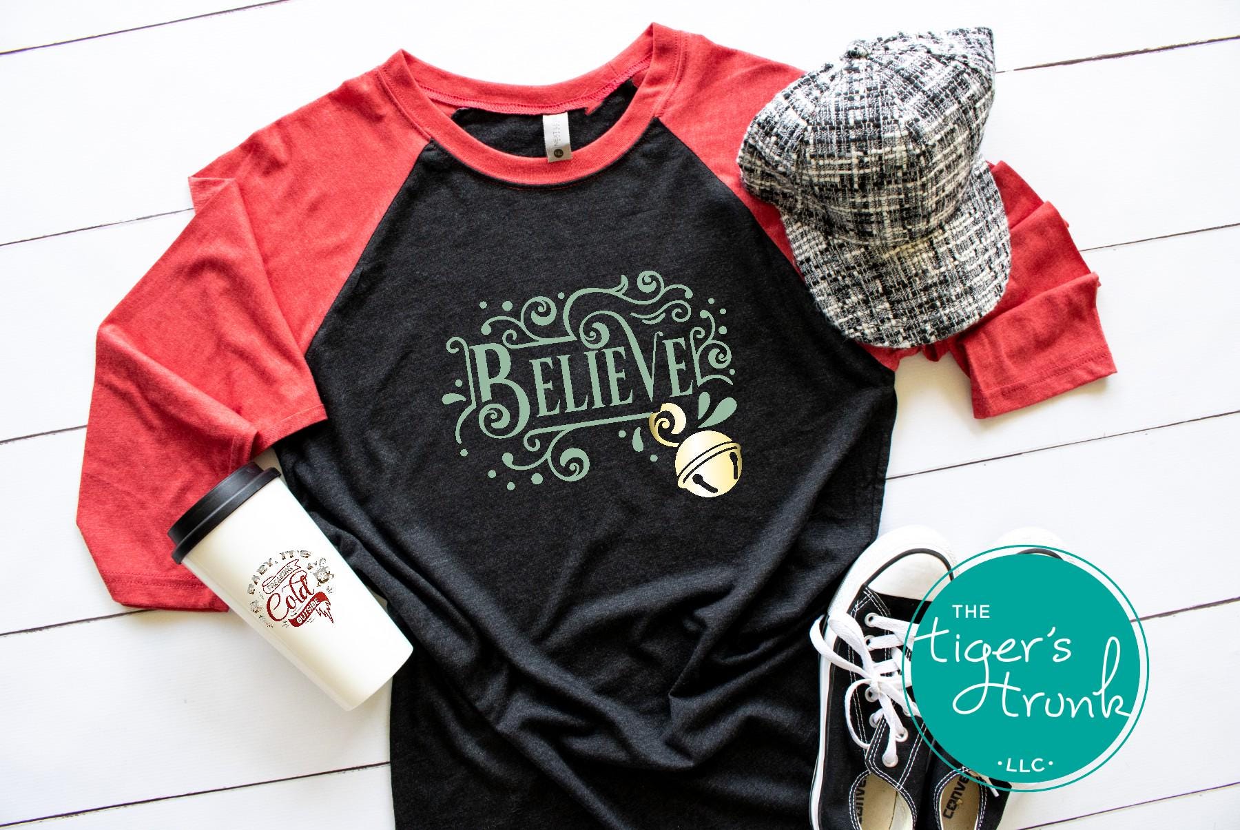 Matching Family Christmas, Believe Christmas Shirt, Santa