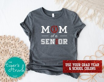 Back to School Senior Mom Gifts, Graduation Gifts Senior 2024 Shirt, End of the Year Gifts, Senior Cheer Shirt, Cheer Mom of a Senior