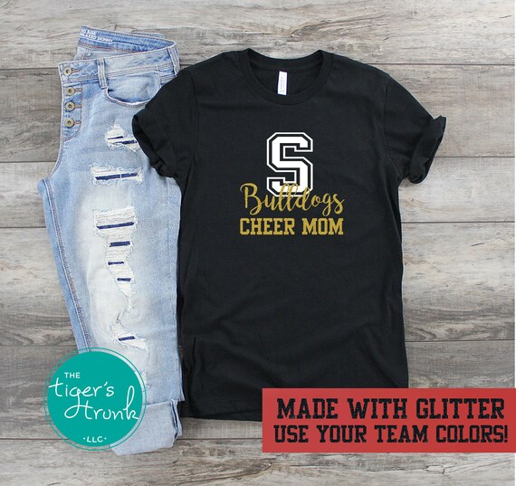 Personalized Cheer Mom Shirt Game Day Mascot Shirt Custom - Etsy