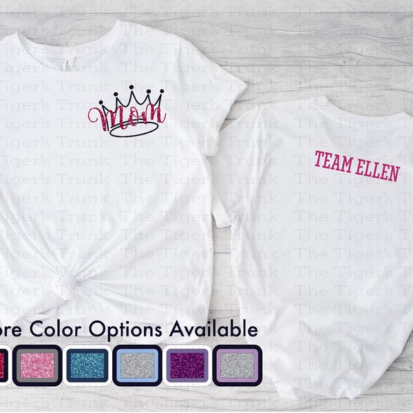 Personalized Pageant Mom Shirt, Proud Mom, Custom Pageant Mom Gift, Pageant Day Shirt, Mothers Day Gifts, Personalized Pageant Gift