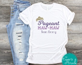 Pageant Shirts, Grandmother Gift, Grandparents Day, Competition Shirt, Birthday Gift for Grandma, Beauty Pageant Gifts, Pageant Queen