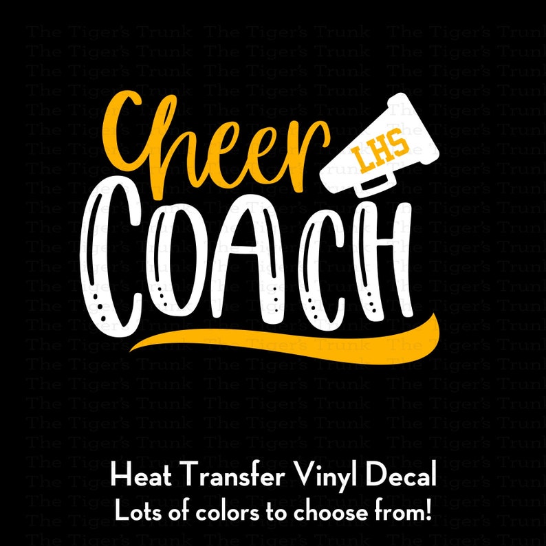 Cheer Coach Gift Cheer Coach Shirt decal Cheerleading Coach Etsy