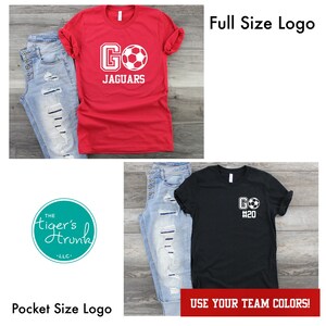 Custom Soccer Team Shirt: Personalized Mascot, Game Day Tee