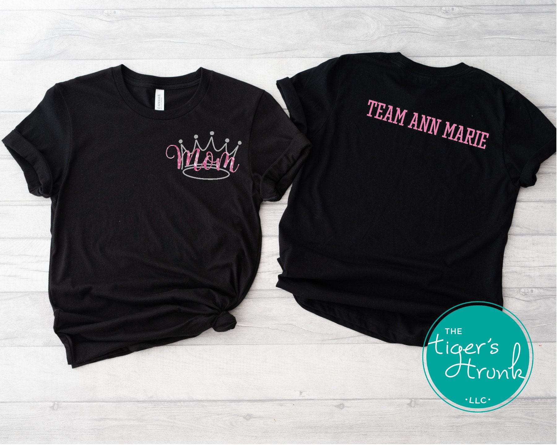 Personalized Pageant Mom Shirt: Custom Team Name Tee - Etsy