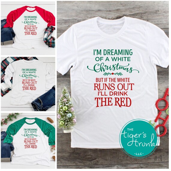 holiday wine shirts