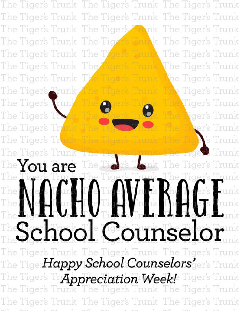 Counselor Appreciation Week Digital Sign Thank You Sign Etsy