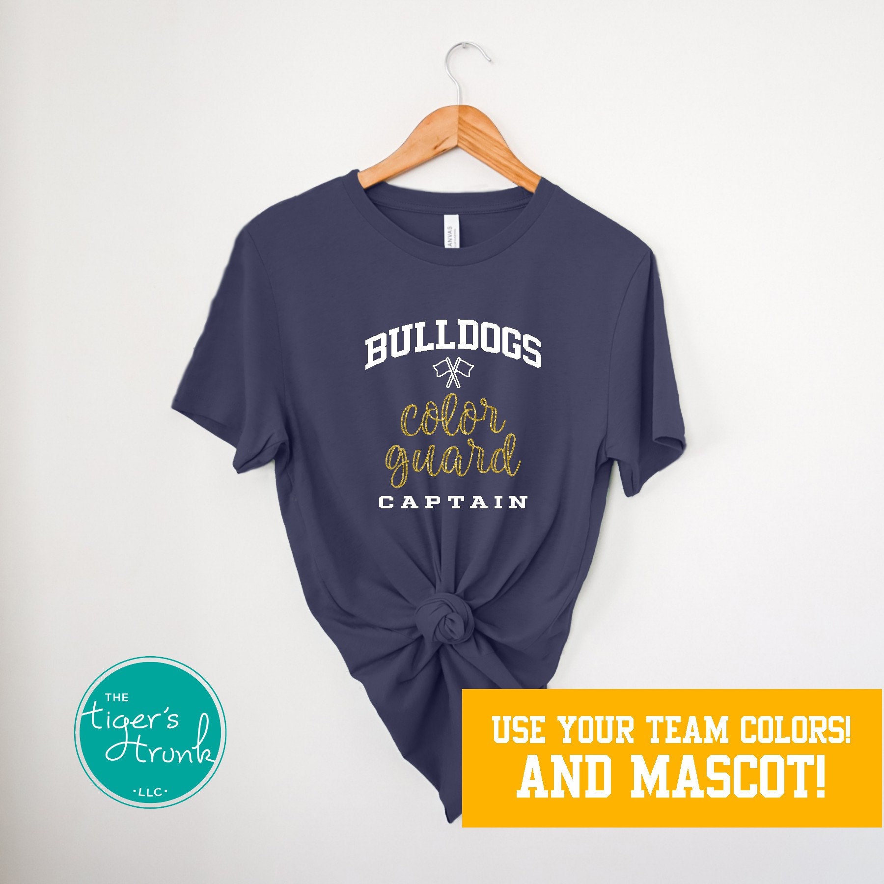 Custom Color Guard Captain Shirt Personalized Band Tee - Etsy