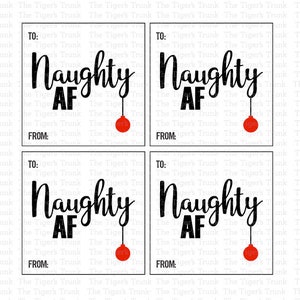 Étiquettes cadeaux de Noël pour adultes, vacances humoristiques, téléchargement immédiat de Noël irrévérencieux, cartes de Noël avant-gardistes, étiquettes cadeaux bricolage