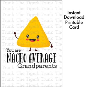 Carte de fête des grands-parents imprimable bricolage pour grand-mère, carte au fromage pour grand-père, cadeau grand-père à téléchargement immédiat, cadeau grand-mère, carte pour les deux