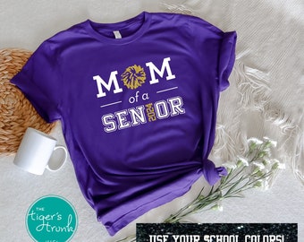 Senior Mom Gift, Graduation Year Senior 2024 Shirt, Cheerleading End of the Year Gift, Senior Cheer Shirt, Cheer Mom of a Senior