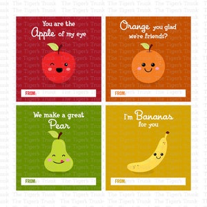 Étiquette de remerciement numérique fruit anniversaire, carte de remerciement en téléchargement immédiat, étiquettes de remerciement imprimables, fête à thème banane, étiquette de remerciement fruit