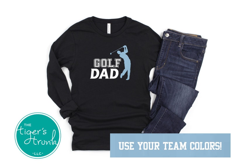 Custom Golf Gifts for Dad Golf Team Shirt Custom School Etsy