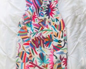 Otomi Strapless Midi Tube Pencil Dress Fitted multicolor