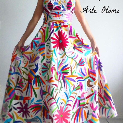 Impresionantemente Vestido blanco Novia Otomi Blanco con - Etsy México Impresionantemente Vestido blanco Novia Otomi Blanco con - Etsy México