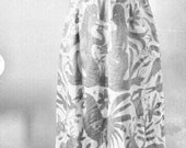 Dark Gray embroidery handmade Otomi dress