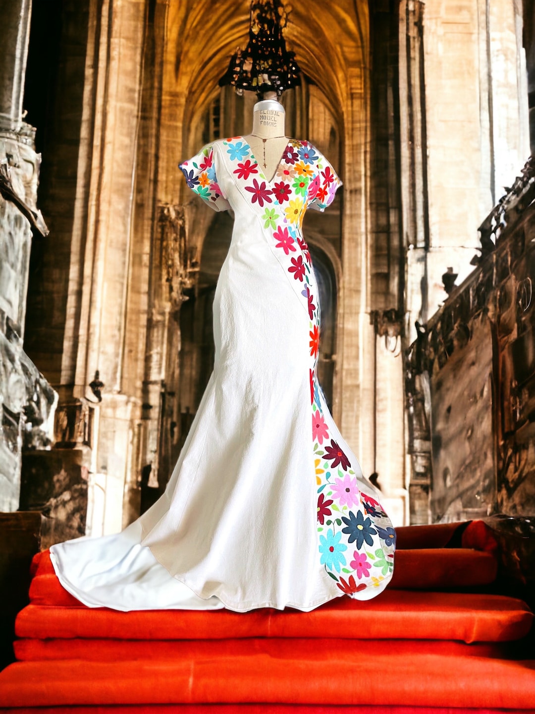 PROMESA DE AMOR Otomi Wedding Dress - Etsy