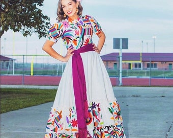 La Escaramusa dress Multicolor Custom made