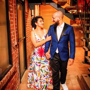 Otomi Wedding dress Multicolor Custom made - As a featured in ArteOtomi Instagram account