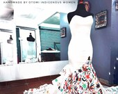 Stunning Otomi Wedding dress Multicolor Otomi Wedding Bride Wedding Dress - made to order