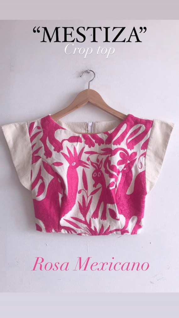 Blusa rosa mexicano 2025