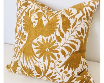 Otomi GOLD - Otomi Pillow Shams - Otomi Decorative Pillow - Cushion - Pillow sham - EACH