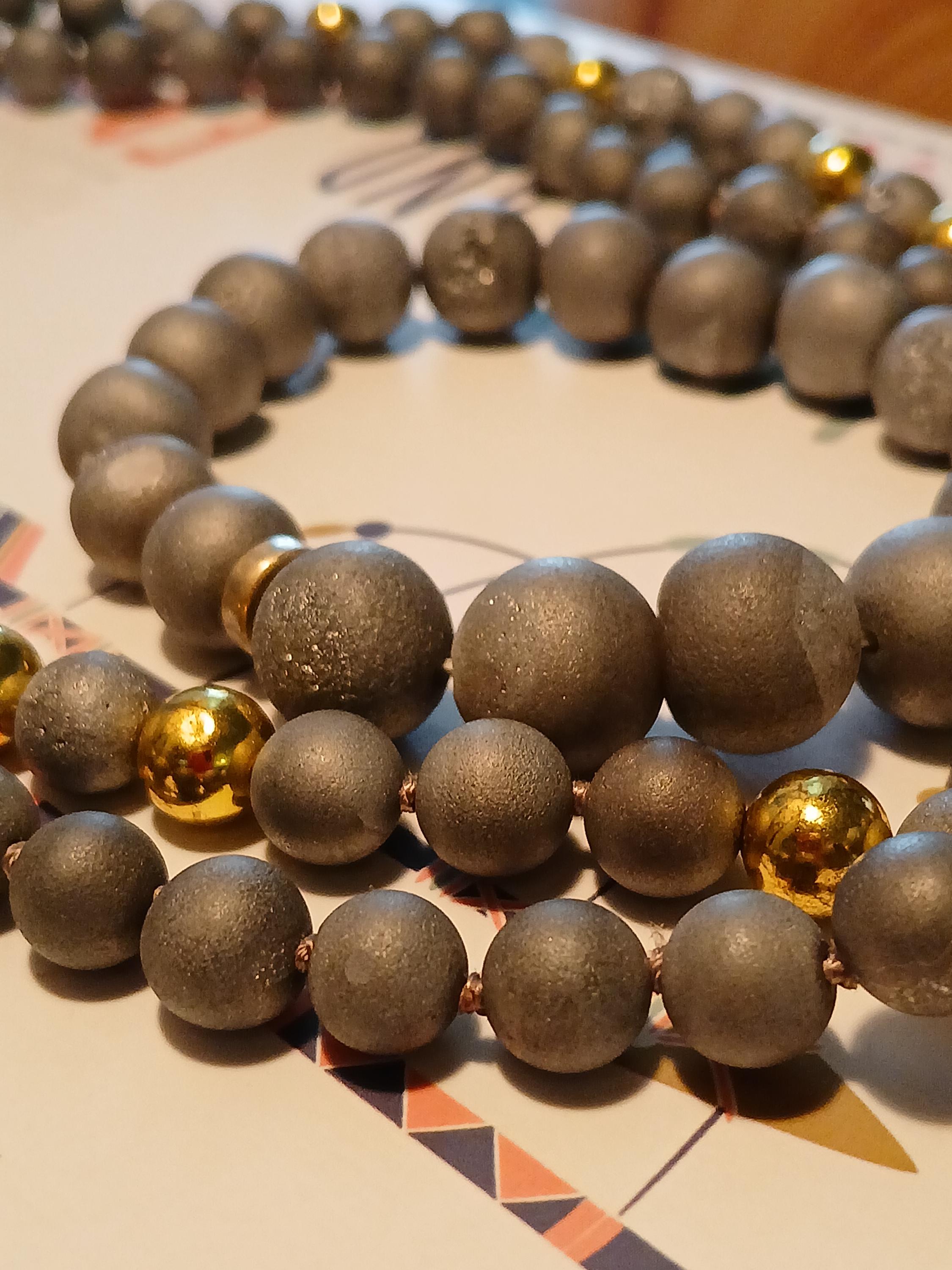 Lot De 25 Perles Facettées Bohème Anthracite 12 Mm - Occasion, Fond De Stock