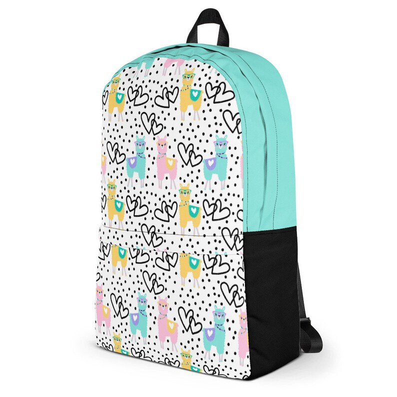 Llama Planner or Diaper Bag Laptop Backpack