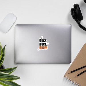 Duck Duck Boom Waterfowl Hunting Duck Hunter Bubble-free Sticker