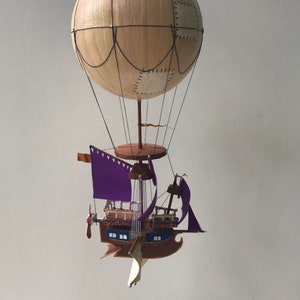 Purple Fantasy Airship - Large