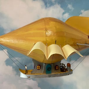 Fantasy zeppelin Airship