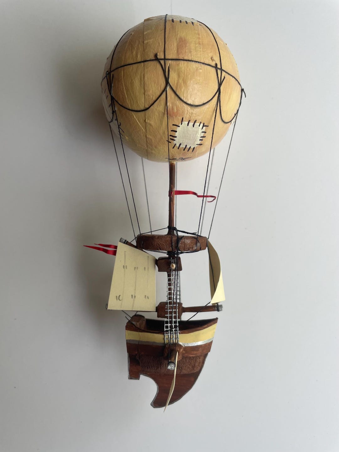 Sloop Airship Small Vintage Sailboat Airship - Etsy