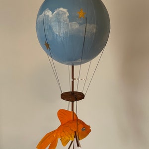 Flying gold fish hanging ornament image 10