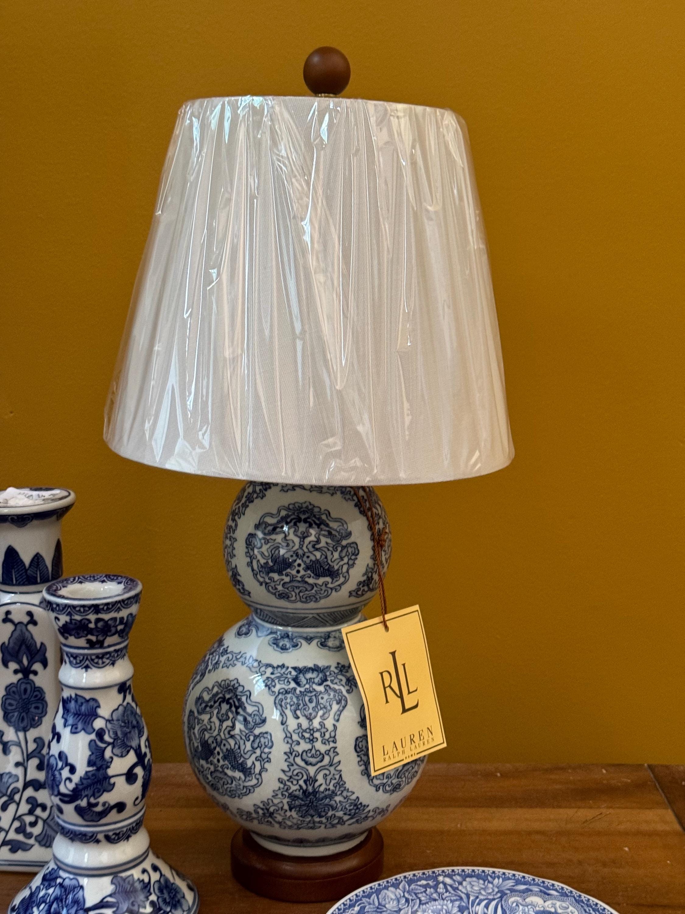 RALPH LAUREN Gourd Table Lamp - 21