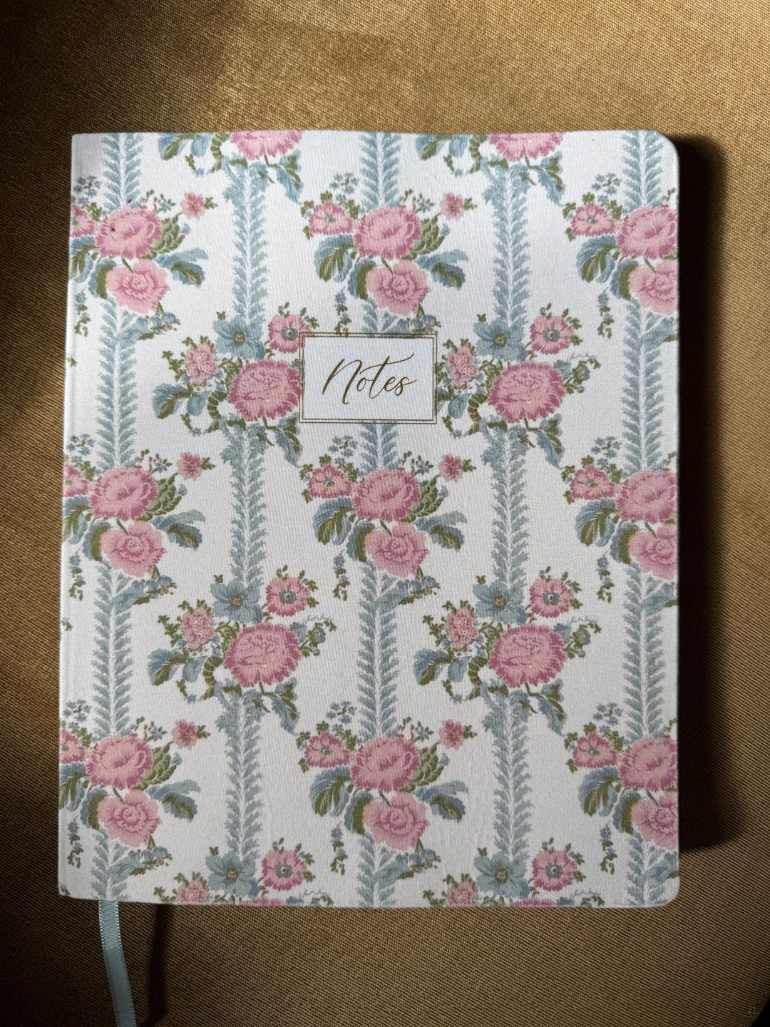Country Notebook Example English Cottage Rose Floral Notebook | Stationery Cotswolds English ...