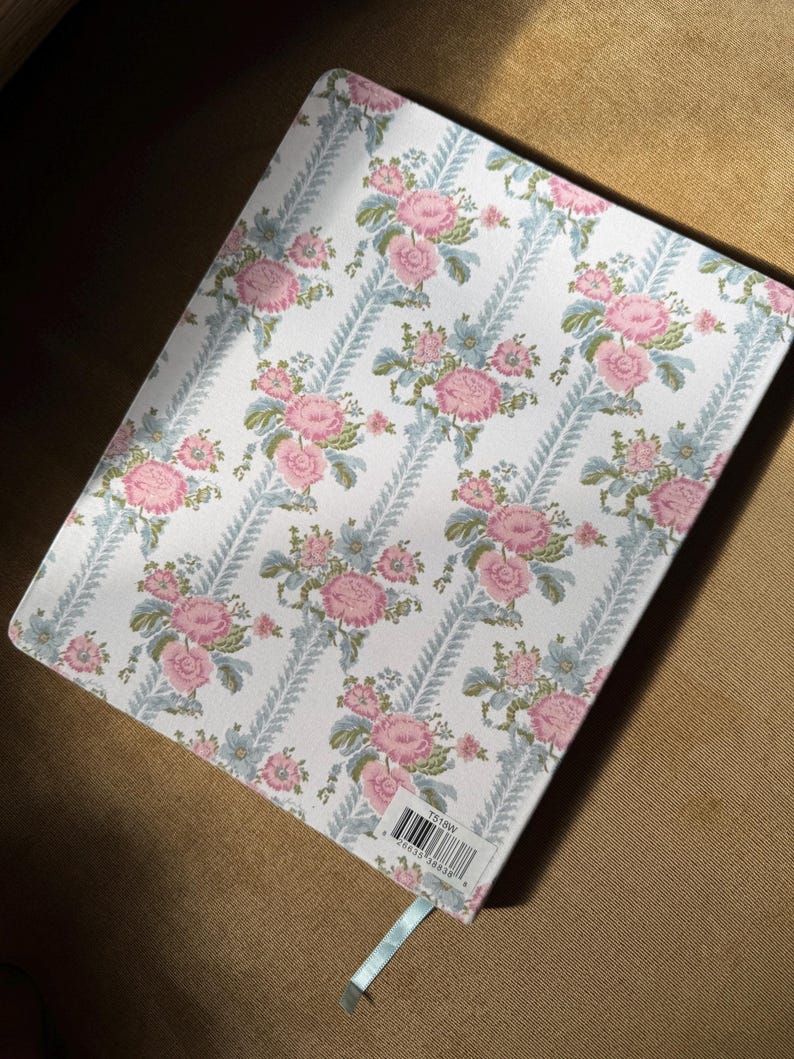 English Cottage Rose Floral Notebook | Stationery Cotswolds English ...