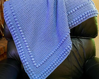 Fun Baby Blanket with Built-in Border