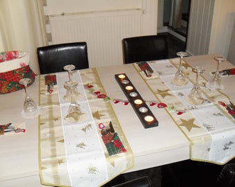 decoration of Christmas table sets