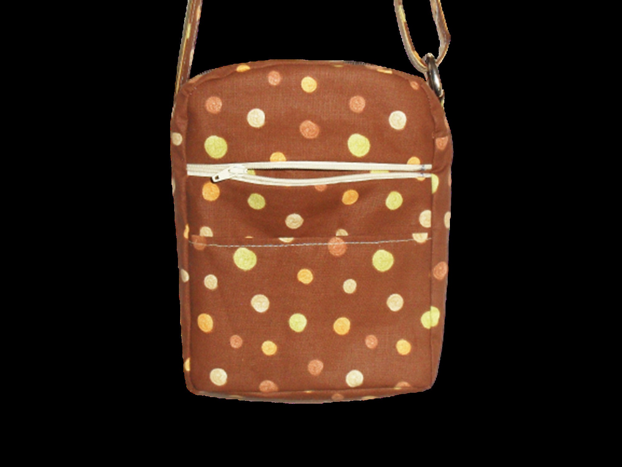 Tissu Mousseline Polyester Imprimé Mini Pois Chocolat - Largeur 148 Cm - Poids 75 G/m² - Pour Vêtements Et Déco