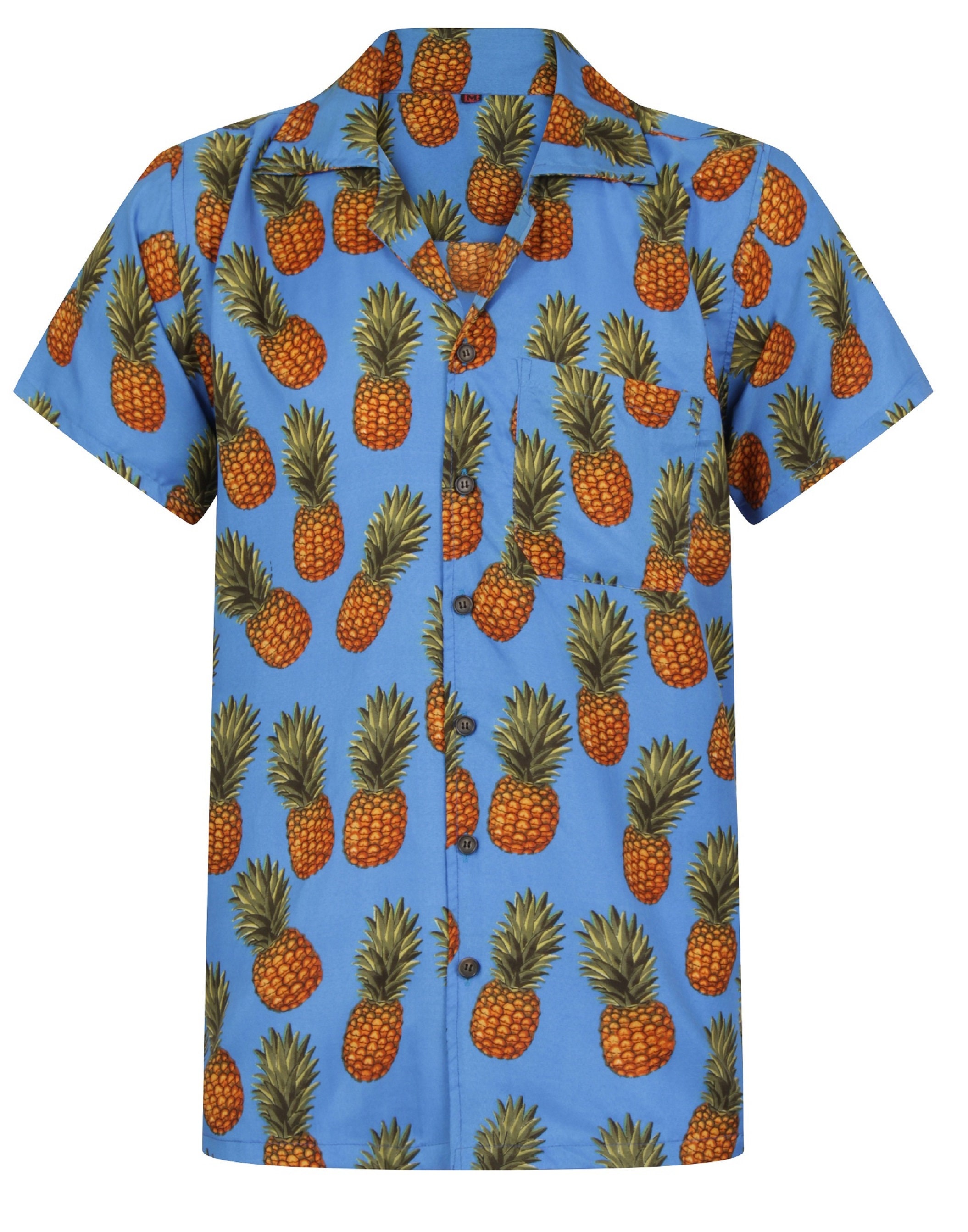Pineapple Shirt Hawaiian Shirt Mens Loud Aloha Holiday Fancy Dress Funny  Retro Vintage Cocktail Parrot Tiki Bar Pub Hulu Island Party S-4XL