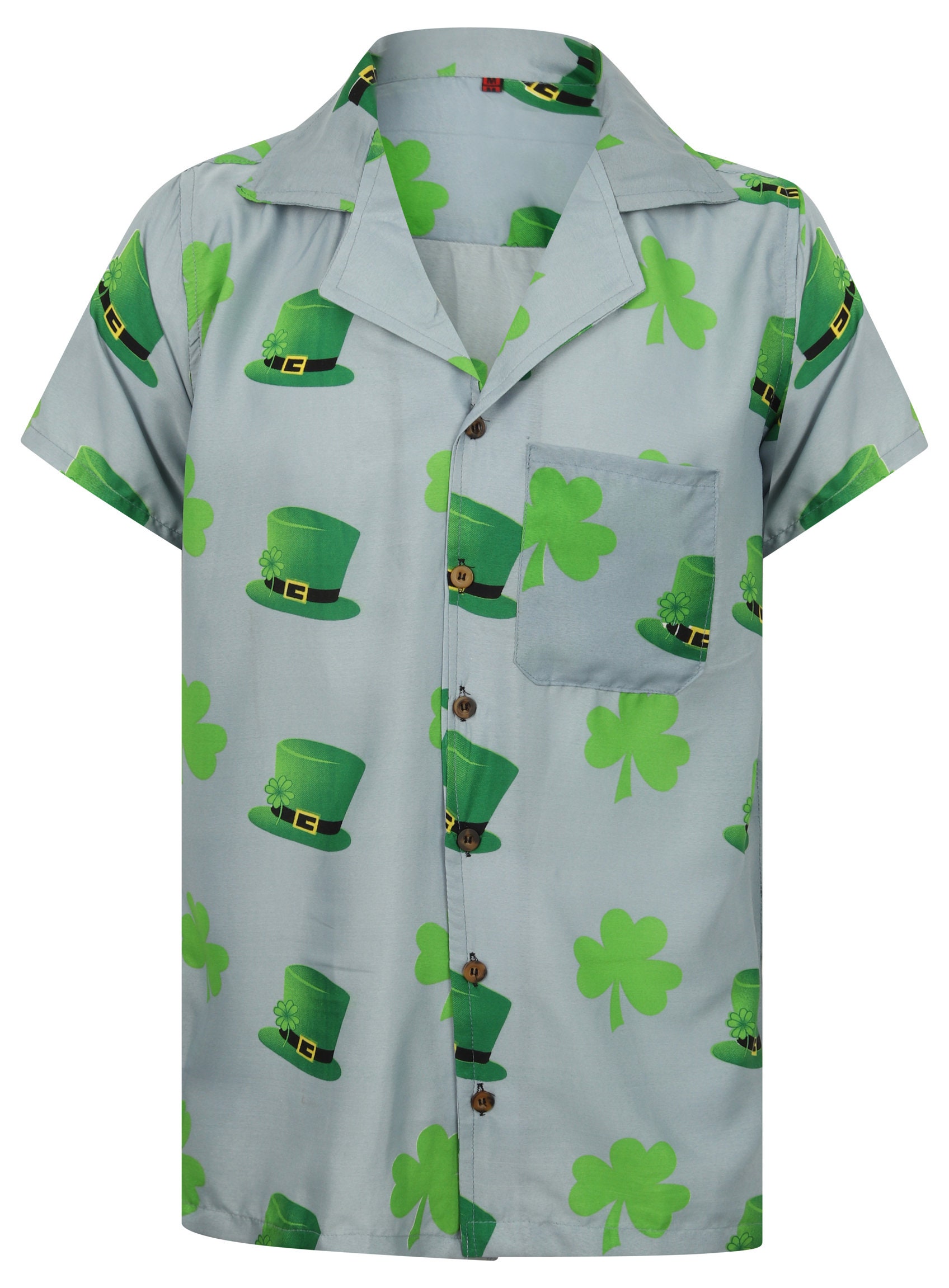 Saint Patrick's Shirt St Patrick's Hawaiian Mens - Etsy UK