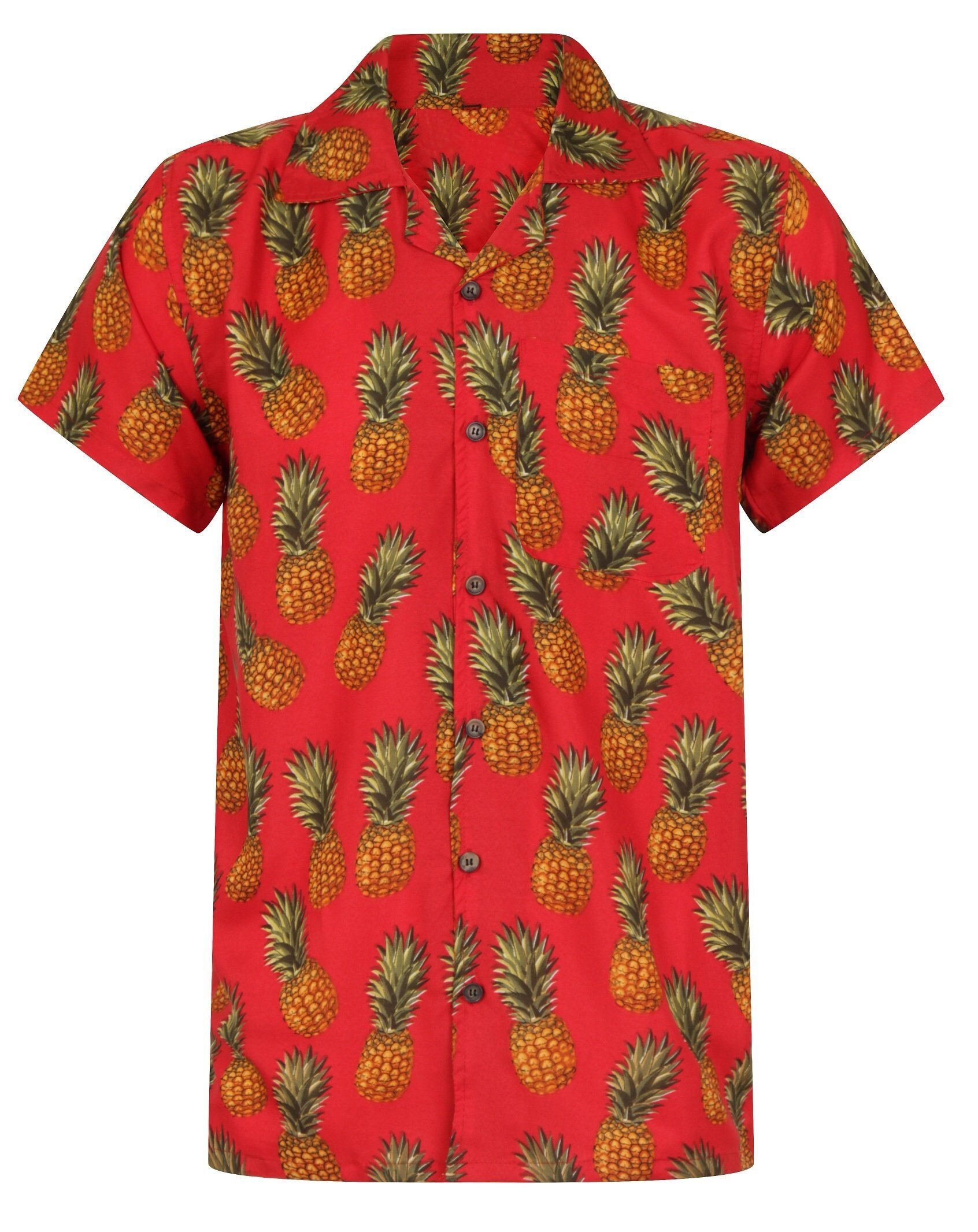 Pineapple Shirt Hawaiian Shirt Mens 