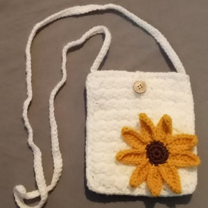 Sunflower Purse Crochet Pattern